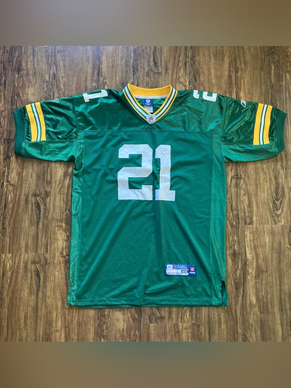 Reebok NFL Onfield Mesh Jersey Green Bay Packers Woodson 21